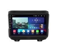 Lecteur Multimédia GPS Radio pour Jeep Wrangler JL 2018-2021 Apple Car Play & Android Auto, Mises à Jour OTA, Mirror Link, Bluetooth 5.0, Commande Vocale, 4 Nuclear 1G+32G