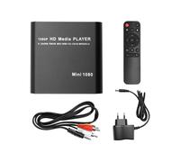Lecteur Multimédia MKV H.264 HDD Full HD 1080P USB Media Player avec Media TV Box Support RMVB WMV HDD Player EU PLUG
