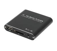 Lecteur Multimédia Numérique 4K Ultra HD, Lecteur Vidéo TV MP4 pour clé USB, Carte, 3840 X 2160 30 Hz, HDMI, AV, Sortie Optique, Sortie 4 Go (Prise UE)