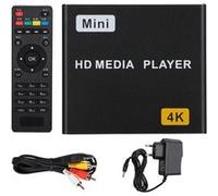 Lecteur Multimédia Numérique Full HD 4K HDMI USB S / SPDIE(EU Plug 100-240V)