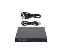 Lecteur optique Combo DVD /Gravure CD mince pour ordinateur portable noir