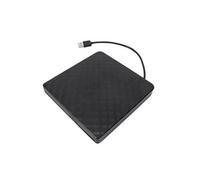 Lecteur Optique Externe CD-Rom / DVD-Rw A Motifs USB3.0 / Ligne De Données En Cuivre / Noir