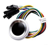 Lecteur pour empreintes Rapide <150ms Pour Arduino Et PC Lecteur | Anneau LED coloré, indicateur visuel clair, statut opérationnel, design , interface simple