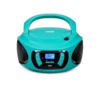 Lecteur radio cd portable bigben interactive usb bt bleu