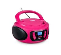 Lecteur Radio CD Portable BIGBEN INTERACTIVE USB BT Rose