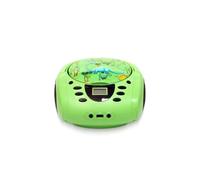 Lecteur - Radio CD - USB WeKids: FM, Lecteur CD/CD-R/CD-RW/MP3, RMS2*2W, entrée Aux et Micro, modèle Dinosaure