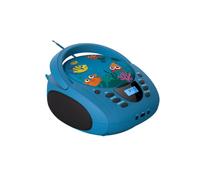 Lecteur - Radio CD - USB WeKids: FM, Lecteur CD/CD-R/CD-RW/MP3, RMS2*2W, entrée Aux et Micro, modèle Mer
