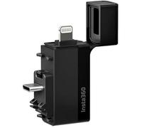 Lecteur Rapide - INSTA360 - X3 - USB-C - Compatible iPhone et Android - Transfert rapide