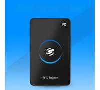 Lecteur RFID 134,2 KHz ISO 11784 Scanner à 5 étiquettes Compatible avec Les formats de Cartes EMID et FDX B - Interface USB pour la Gestion des Animaux, la Gestion des Poissons et