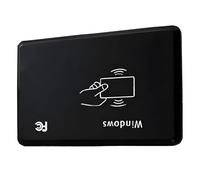 Lecteur RFID double fréquence, interface USB IC+lecteur de carte d'identité, sans pilote, 9600 bps-38400 bps pris en charge vitesse de carte, lecteur RFID USB compact 125 kHz pour cartes M1