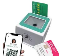 Lecteur SESAM-Vitale ProVitale : QR code e-carte Vitale - NFC - Carte bifente