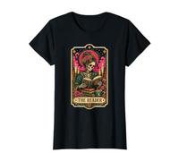 Lecteur Tarot Squelette Livre Pastel Gothique Adolescent T-Shirt