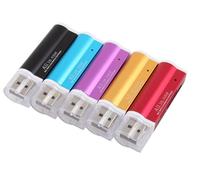 Lecteur usb 2.0 multi carte mémoire : Micro SD / TF M2 MMC SDHC MS Duo - Rouge