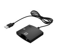 Lecteur USB CAC | Lecteur de carte à puce d'identité Plug and Play, fournitures électroniques, accessoires portables et compacts pour le gouvernement