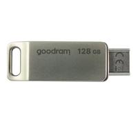 GoodRAM Clé USB ODA3 128 Go USB 3.2 Gen 1 2xUSB-A 1xUSB-C 60/20 Mo/s Argent