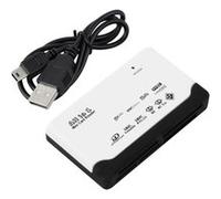 Lecteur USB multi carte :SD SDHC TF M2 MMC MS - Gris - Straße Tech ® Gris G