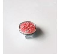 Lecteur vert avec clip chapeau et mini niveau pour l'analyse de putt et la mesure de la pente, compatible avec les balles et chapeaux (rose)