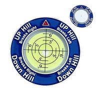 Lecteur vert de putt de golf - 4 x 0,5 cm Horizontal Bubble Golf Training Reader │ Aide à l'entraînement au golf pour la pratique du putting │ Aide à la lecture verte de haute précision Équipement de