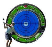 Lecteur Vert, Marqueur de Balles | Outil pour Mettre le Golf avec Lecteur Vert à Double Visage | Outil Professionnel pour Entraînement de Golf Portable pour Terrain de Football, Terrain de Basket