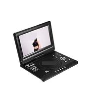 Lecteur vidéo, 9,8 Pouces Portable Accueil Voiture Lecteur DVD VCD CD Jeu TV Lecteur USB Radio Adaptateur