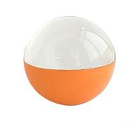 Lecteur vidéo boule de 7 cm, lampe sphères à mémoire avec son, affichage numérique WiFi, orbe de mémoire pour anniversaire, anniversaire de mariage, cadeau de Noël (orange)