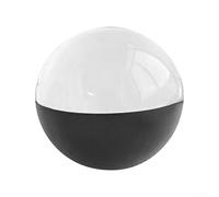 Lecteur vidéo boule de 7 cm, lampe sphères à mémoire avec son, affichage numérique WiFi, orbe de mémoire pour anniversaire, anniversaire de mariage, cadeau de Noël (noir)