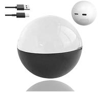 Lecteur Vidéo Boule de Cristal, Affichage Numérique Boule de Cristal, Sphère Lumineuse Personnalisée, Affichage Numérique Personnalisé - Vidéos et Photos Téléchargeables, Cadeau Personnalisé(Black)