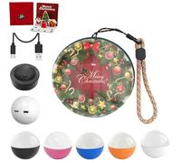 Lecteur Vidéo de Bille de Cristal 2,7", Bille d'orbite de Mémoire, Vidéo sur Sphère de Mémoire, Affichage Numérique Personnalisé de Vidéos et Photos, Compatible avec Wi-FI (Pink,Basic USB)