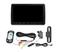 Lecteur Vidéo De Voiture 10,1 Pouces DVD Portable MP5 Écran LCD HDMI Appuie-tête Bouton Tactile Affichage du Siège Arrière Lecteurs Installation Facile pour Les Voyages(2 DVD Player Monitor)