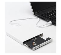 Lecteur vidéo, DVD ROM Lecteur Optique Externe USB 2.0 CD/DVD-ROM Lecteur CD-RW graveur Lecteur Mince enregistreur Portable for Ordinateur Portable(Zwart)