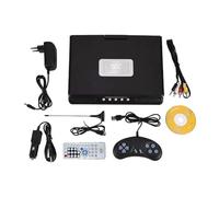 Lecteur vidéo DVD Rotatif 9 Pouces Portable LCD Grand écran Radio Jeu SD USB AV CD VCD(Prise UE)