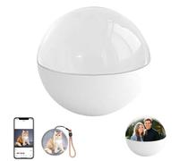 Lecteur vidéo en forme de boule de cristal de 6,9 cm, orbe de mémoire, lecteur vidéo numérique personnalisé avec affichage numérique et rythme cardiaque, vidéos et photos téléchargeables via