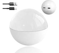 Lecteur vidéo et photo numérique 3D Crystal Ball - Sphère lumineuse téléchargeable avec fonction rythme cardiaque, affichage personnalisé pour photos et vidéos