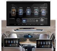 Lecteur Vidéo HD WiFi 1080P Pour Appui-tête de Voiture, Moniteur D'appui-tête avec Bluetooth USB SD FM, Lecteur D'appuie-tête Numérique Portable HD Lecteur Multimédia De Voiture D'affichage Gran