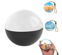 Lecteur VidéO Personnalisé avec Boules de Cristal,SphèRe de MéMoire Lumineuse avec éCran éLectronique,180°Grand Angle de Vision,pour Garder de Bons Souvenirs et(Size:Version régulière,Color:Noir)