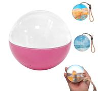 Lecteur VidéO Personnalisé avec Boules de Cristal,SphèRe de MéMoire Lumineuse avec éCran éLectronique,180°Grand Angle de Vision,pour Garder de Bons Souvenirs et(Size:Version régulière,Color:Pink)