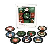 Lecteur Vinyle frigo Noel magnetique, Boite a Musique Magnet，NFC
