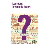 Lecteurs, à vous de jouer ! - Collectif - Gallimard - Poche - Anthologie