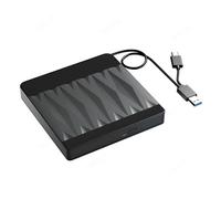 Lecteurs Blu-Ray Externes 2 en 1 USB 3.0 Type-C, Lecteur DVD CD-RW/RW, Graveur Portable Qualité d'image Claire Audio Stable