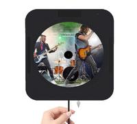 Lecteurs CD pour la maison, lecteur CD mural HoneTeek avec Bluetooth, lecteur de musique portable pour la maison avec télécommande, lecteur CD personnel, haut-parleurs HiFi intégrés, radio FM, USB,