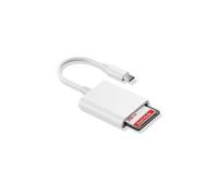 Lecteurs de carte sd blanc otg usb de type c mobile aux pour samsung huawei xiaomi macbook pro/air téléphone portable