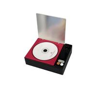 Lecteurs de musique portables avec son multiformat haute fidélité haut-parleurs intégrés pour la maison, le bureau, les voyages, lecteur CD rétro