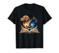 Lecteurs d'histoires pour Chien et Chat T-Shirt