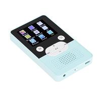 Lecteurs MP3 MP4, Lecteur de Musique Bluetooth, Enregistreur Vocal Numérique avec écran Couleur de 1,8 Pouces, Son sans Perte, Prise en Charge du Livre électronique, Chronomètre(Bleu + 4 Go)