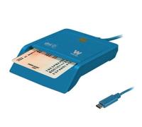 Lector de DNI y Tarjetas Woxter PE26-197- Azul- USB 2.0