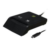 Lector de DNI y Tarjetas Woxter PE26-200- Negro- USB 2.0