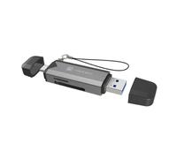 Lector DE TARJETAS NATEC Scarab 3 USB 3.1 GEN 1 USB-A + USB-C SD-Micro SD