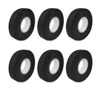 Lectorias 6 Pcs Ruban Adhésif Isolant Électrique, Rubans Noir Electricien