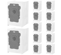Lectorias Lot de 12 Sacs d'Aspirateur, Sac Aspirateur, Sacs à Poussière, Sachets Filtres Remplacement, Compatibles avec les iRobot Roomba Aspirateurs i7/i3/i4/j7/s9/i8+i6