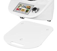 Lectorias Planche Coulissante, Planche à Glisser en Acrylique, Glisseur Pour un Déplacement Facile, Planche Support, Compatible avec le Robot de Cuisine TM6 TM5, Facile à Déplacer et Stable (Blanc)
